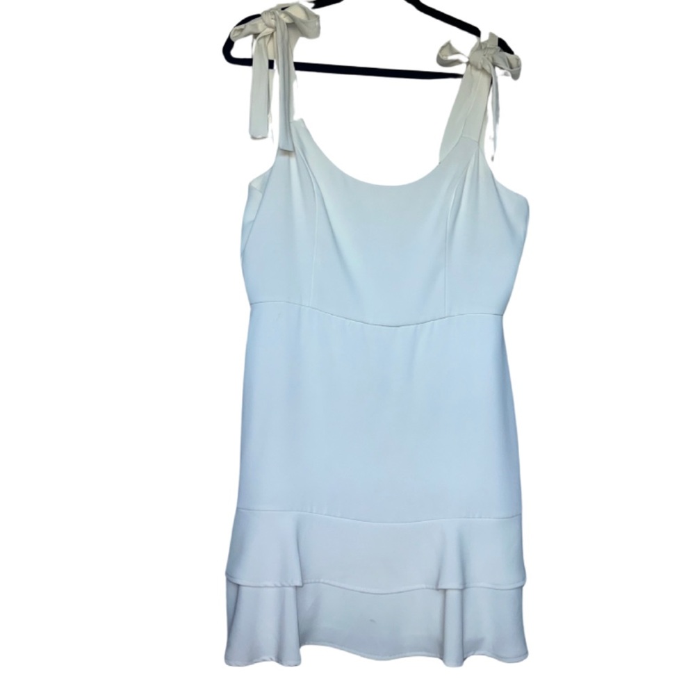 Adelyn Rae Nixxi Tie Shoulder Mini Dress